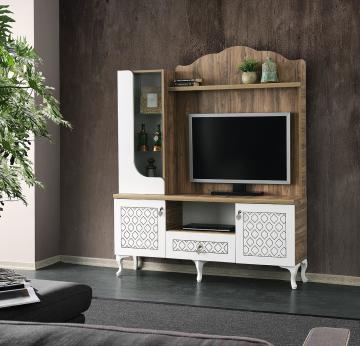 Damla Tekli TV Ünitesi Ceviz